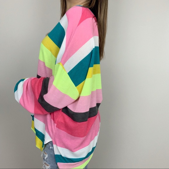 On The Horizon Striped Pullover - Picture 2 of 8